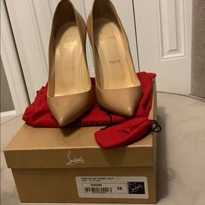 Pigalle 120 patent calf size 38